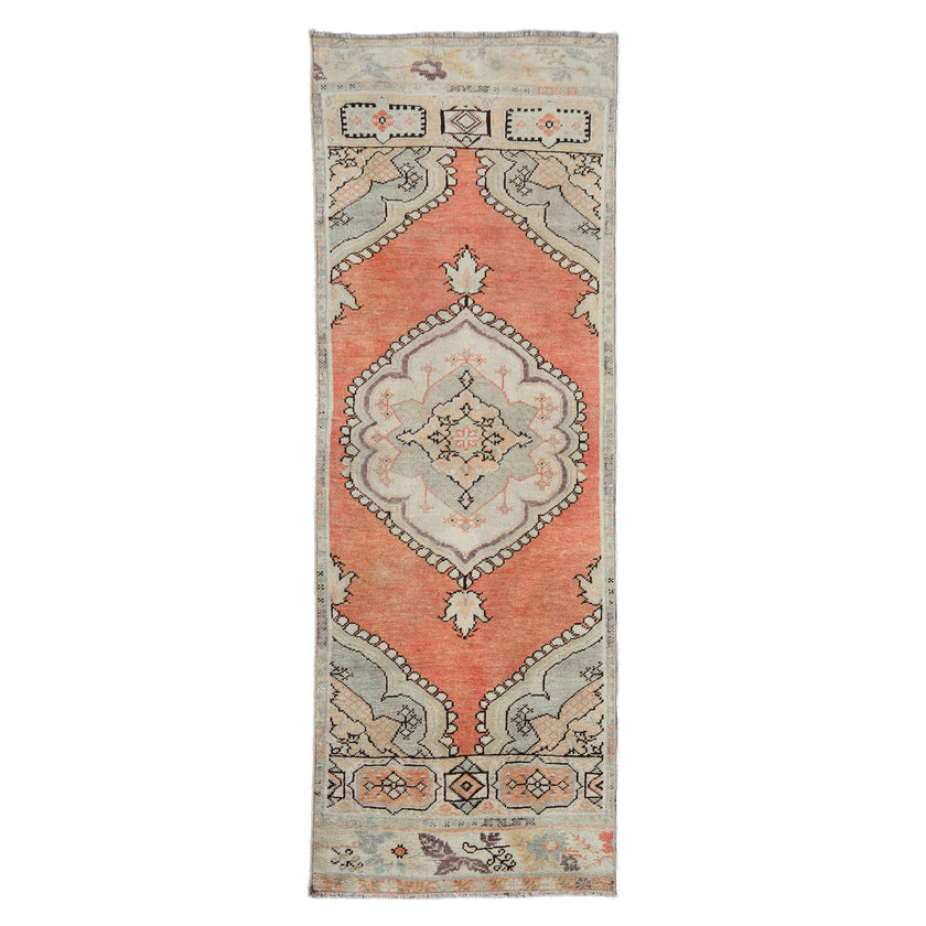 Z537 Handwoven Vintage Rug 2'1 x 5’11