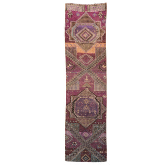 Z540 Handwoven Vintage Rug 3'3 x 12’1