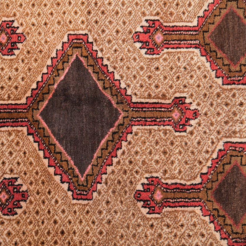 Z542 Handwoven Vintage Rug 5'4 x 11’10