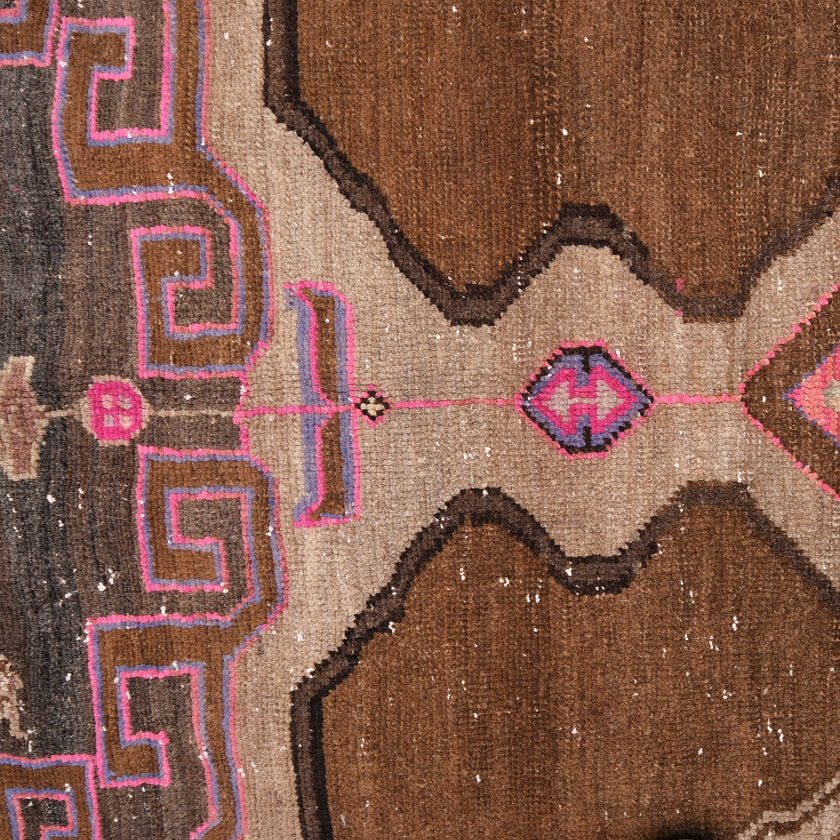 Z543 Handwoven Vintage Rug 5’2 x 9’3