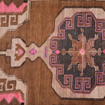 Z543 Handwoven Vintage Rug 5’2 x 9’3