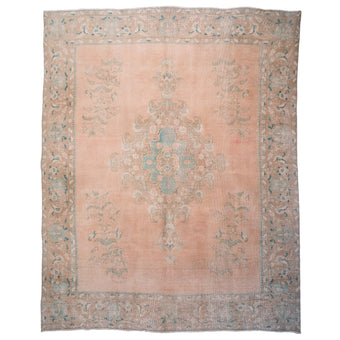 Z544 Handwoven Vintage Rug 9’3 x 11’11