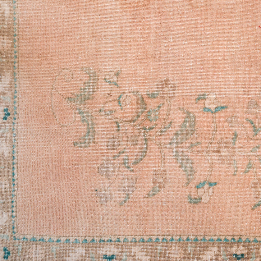 Z544 Handwoven Vintage Rug 9’3 x 11’11