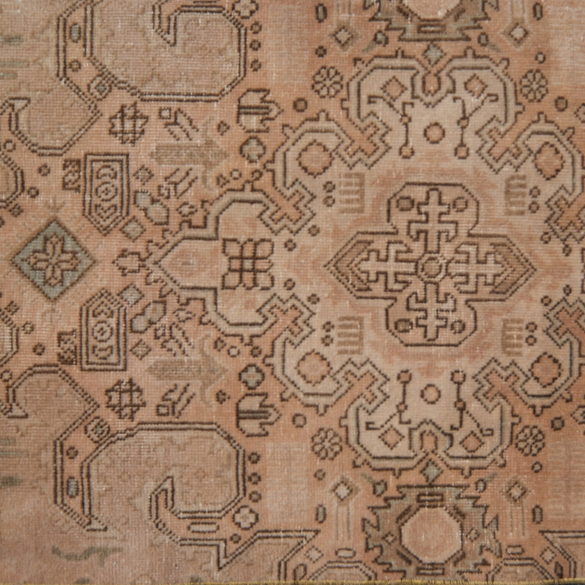 Z545 Handwoven Vintage Rug 2'3 x 9