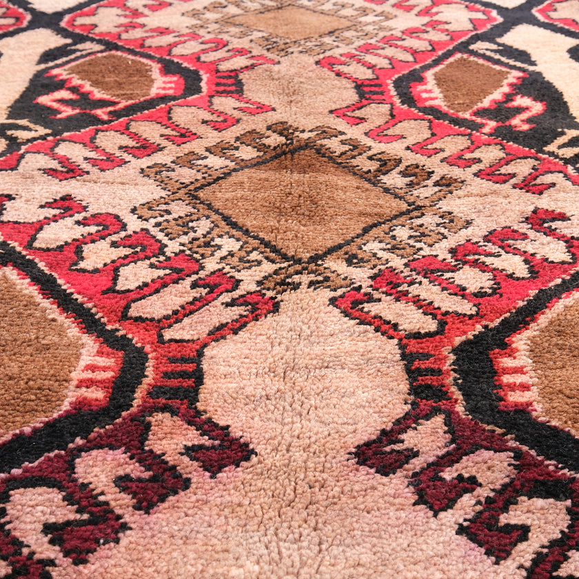 Z551 Handwoven Vintage Rug 7'2 x 10