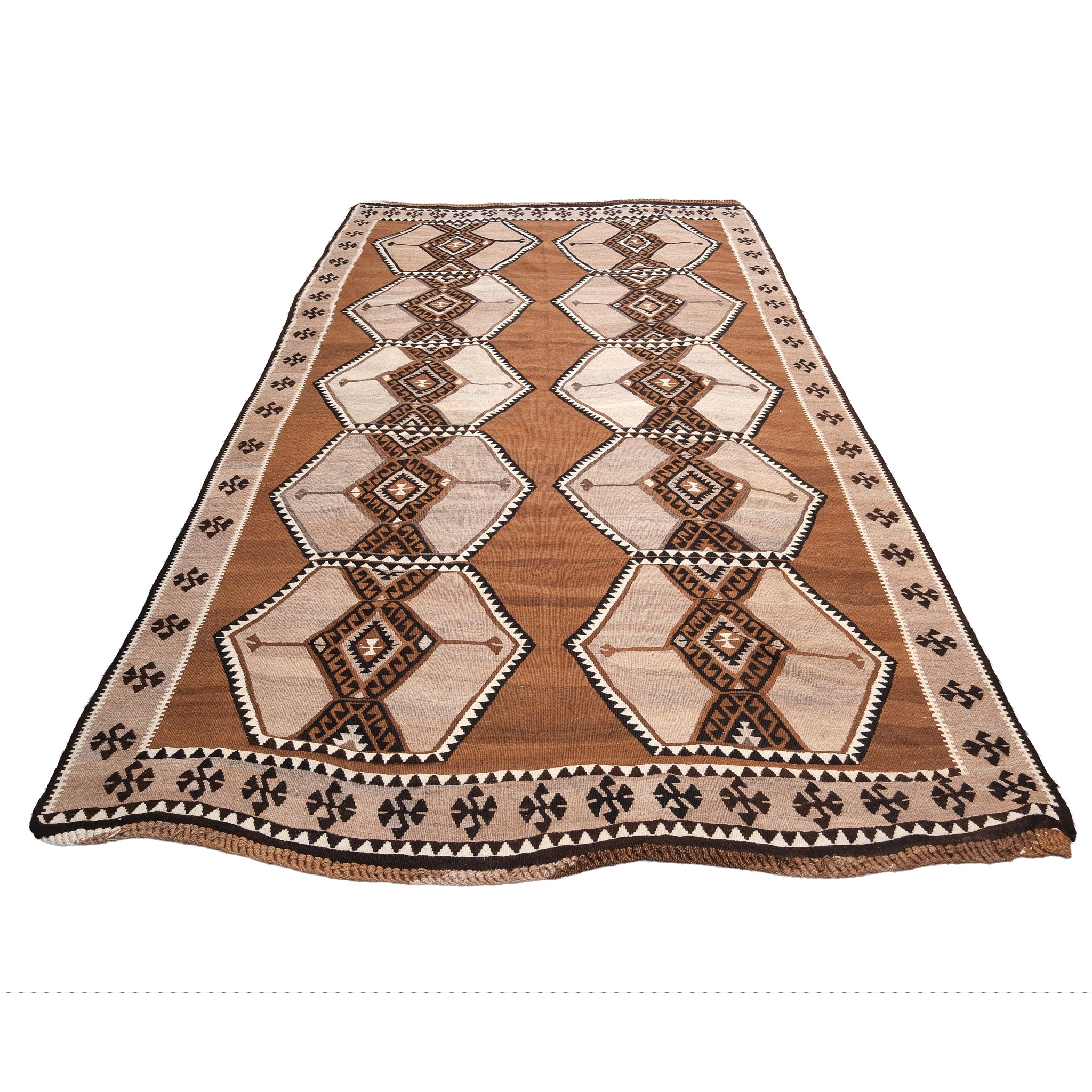 Z555 Handwoven Vintage Rug 8'7 x 12'6 – Zuma Imports