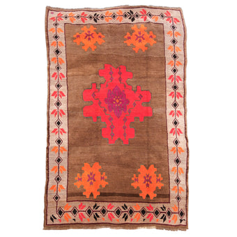 Z556 Handwoven Vintage Rug 6'2 x 10