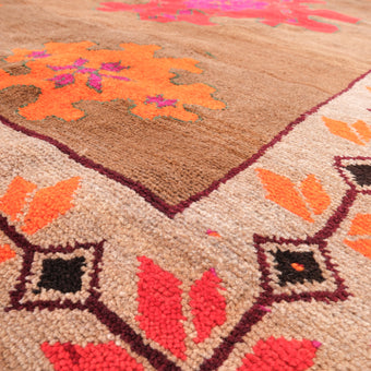 Z556 Handwoven Vintage Rug 6'2 x 10