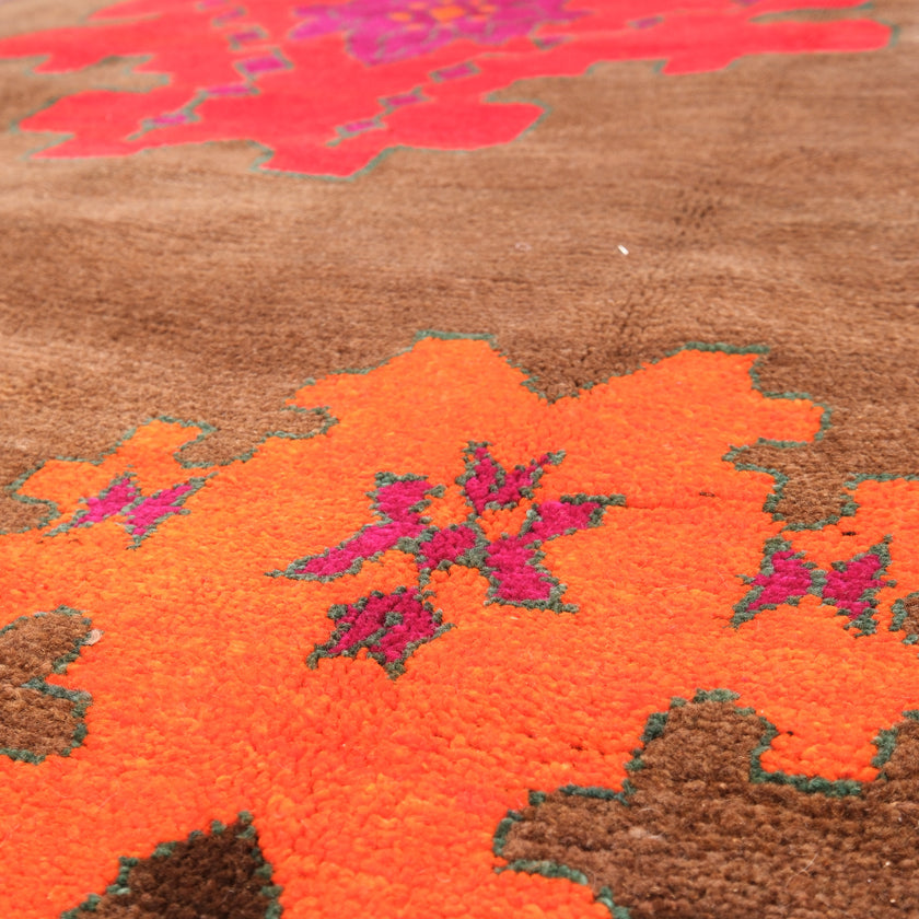 Z556 Handwoven Vintage Rug 6'2 x 10