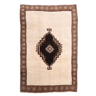 Z557 Handwoven Vintage Rug 5’1 x 7’3