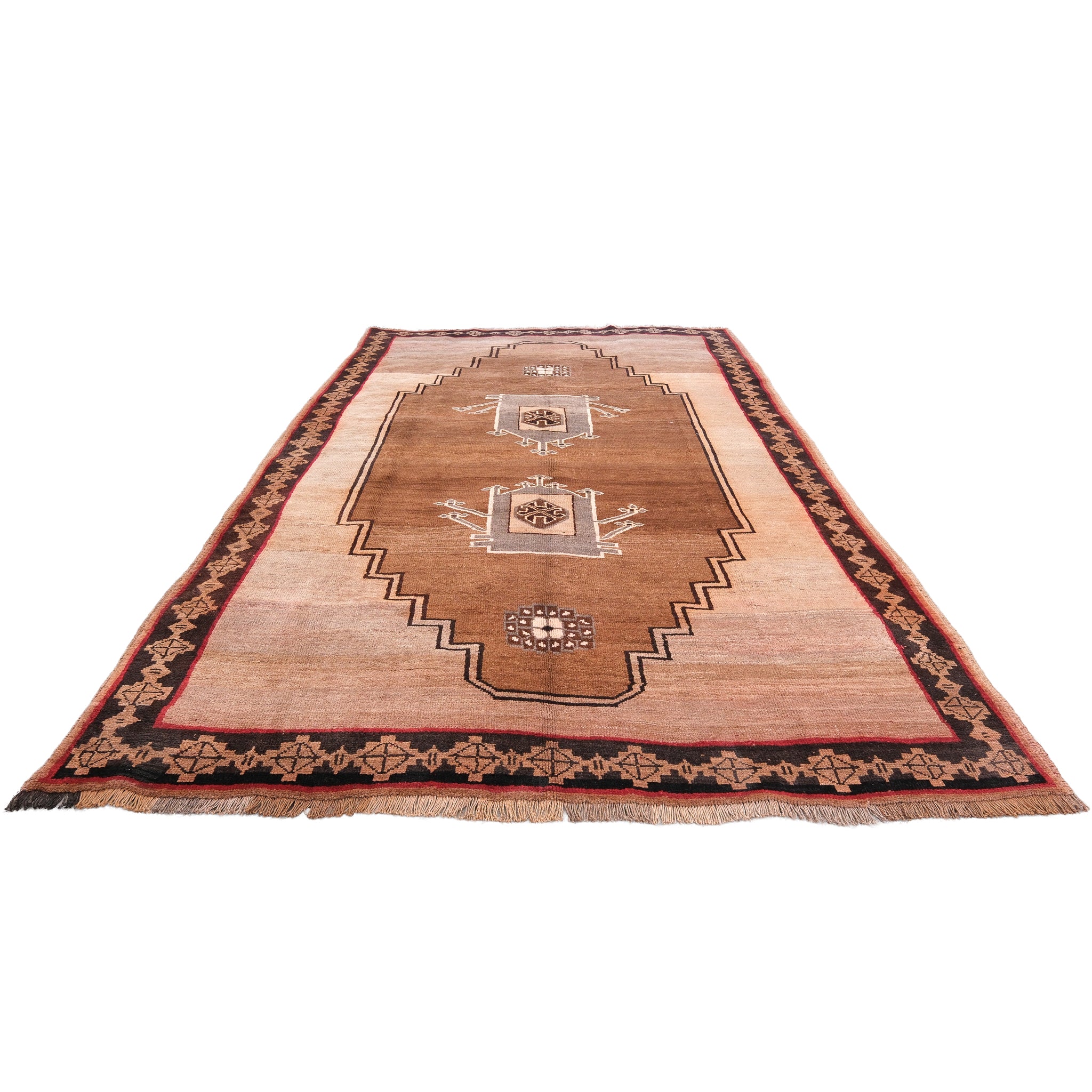 Z558 Handwoven Vintage Rug 7'5 x 10'5 – Zuma Imports