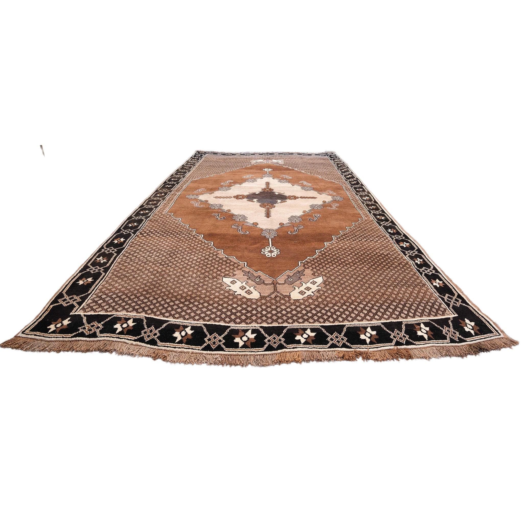 Z559 Handwoven Vintage Rug 9'8 x 14 – Zuma Imports