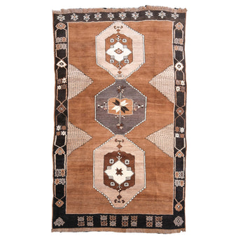 Z561 Handwoven Vintage Rug 7'2 x 10’3
