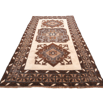 Z564 Handwoven Vintage Rug 5’3 x 9