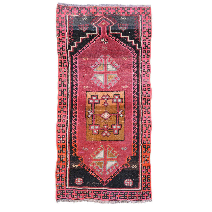 Z566 Handwoven Vintage Rug 2’5 x 5’2