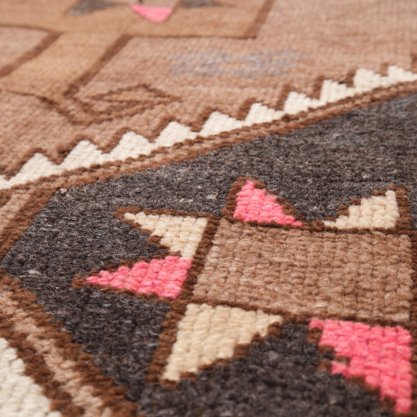 Z577 Handwoven Vintage Rug 2’5 x 13