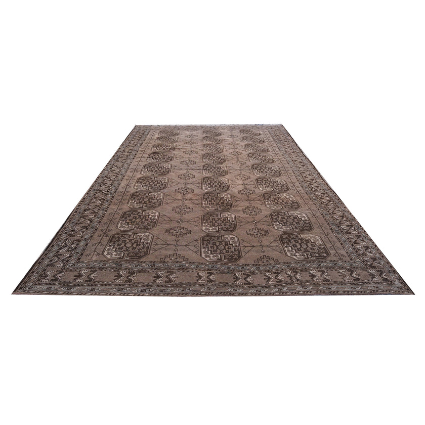 Z582 Handwoven Vintage Rug 9’3 x 12’2