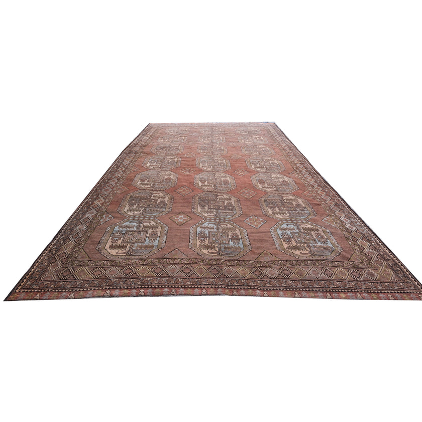 Z583 Handwoven Vintage Rug 8'4 X 12’2