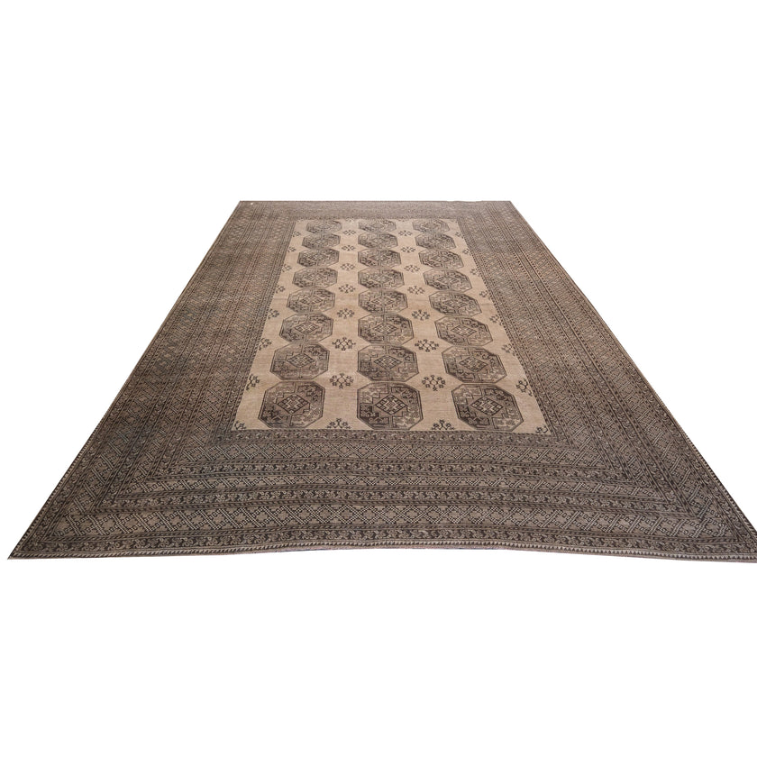 Z584 Handwoven Vintage Rug 11'2 x 14'6