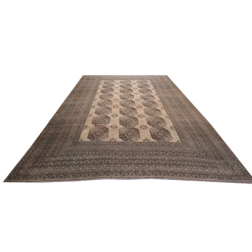 Z584 Handwoven Vintage Rug 11'2 x 14'6