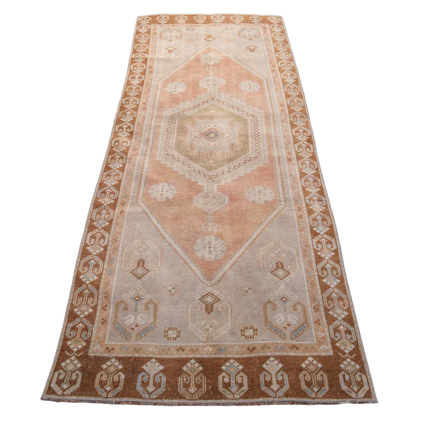 Z594 Handwoven Vintage Rug 2'9 x 6’6