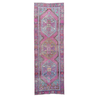 Z597 Handwoven Vintage Rug 2’7 x 9