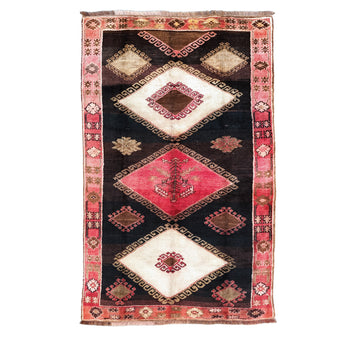Z607 Handwoven Vintage Rug 7 x 11