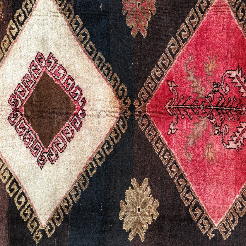 Z607 Handwoven Vintage Rug 7 x 11