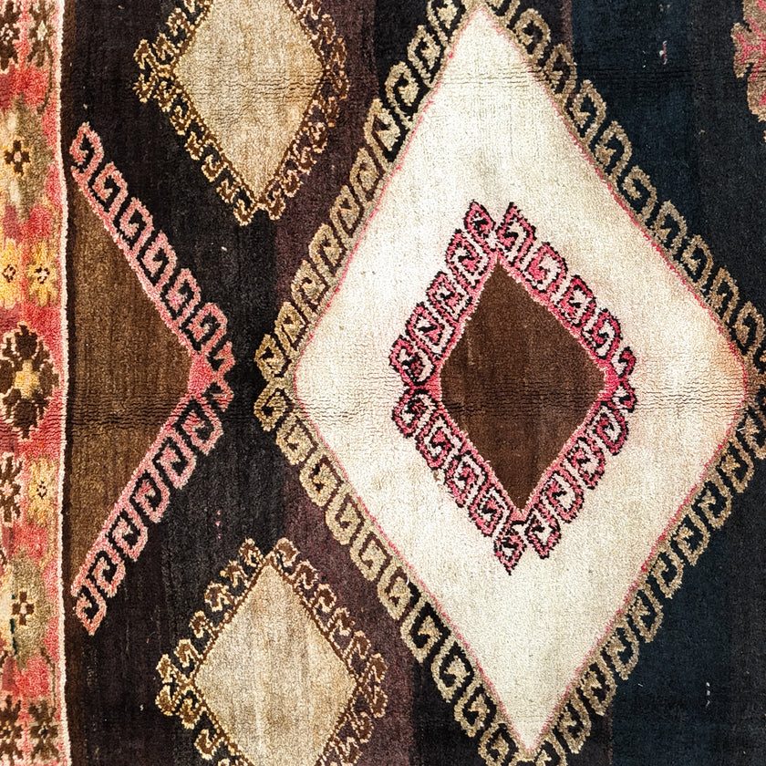 Z607 Handwoven Vintage Rug 7 x 11