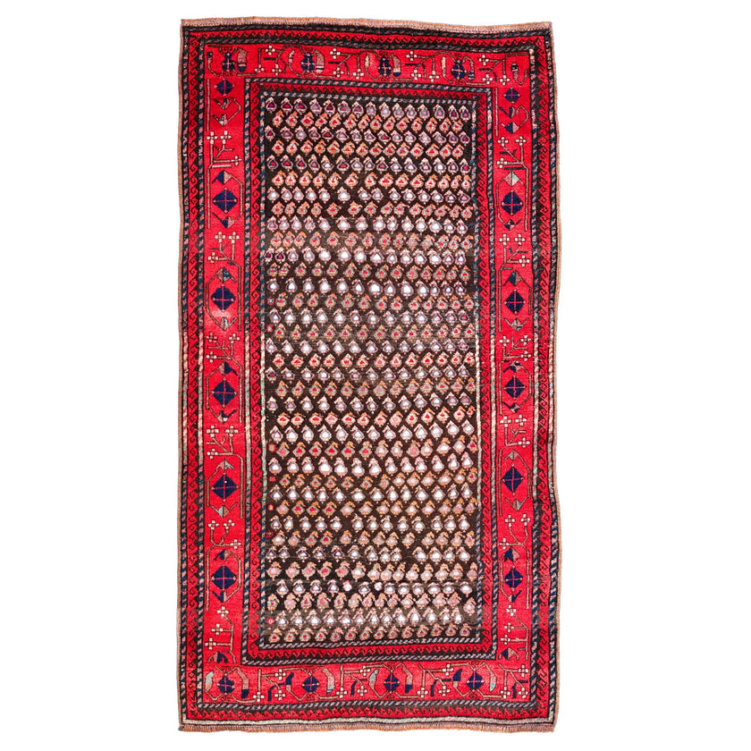 Z613 Handwoven Vintage Rug 5'9 x 10’7