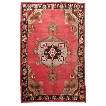 Z615 Handwoven Vintage Rug 7’3 x 11’1