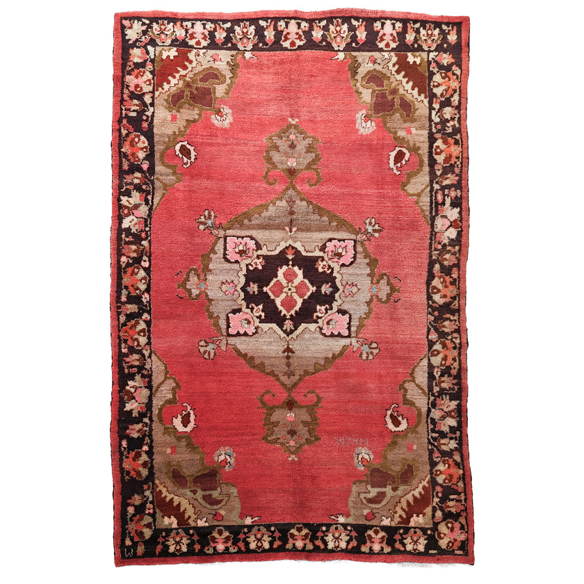 Z615 Handwoven Vintage Rug 7’3 x 11’1