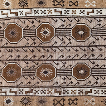 Z634 Handwoven Vintage Rug 3'10 x 10’8