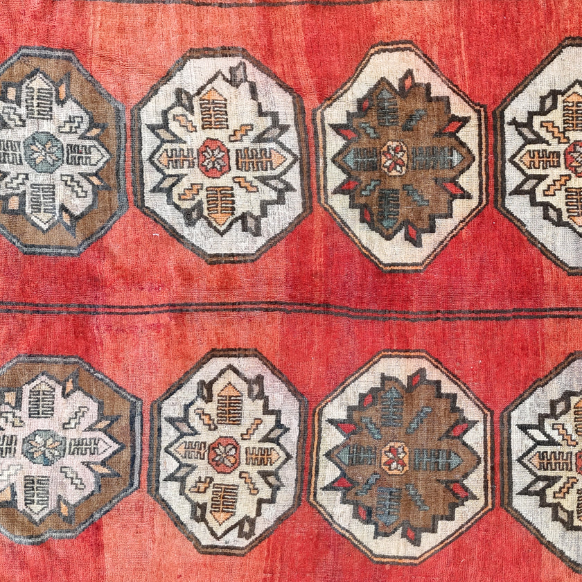 Z639 Handwoven Vintage Rug 6'6 x 10’3