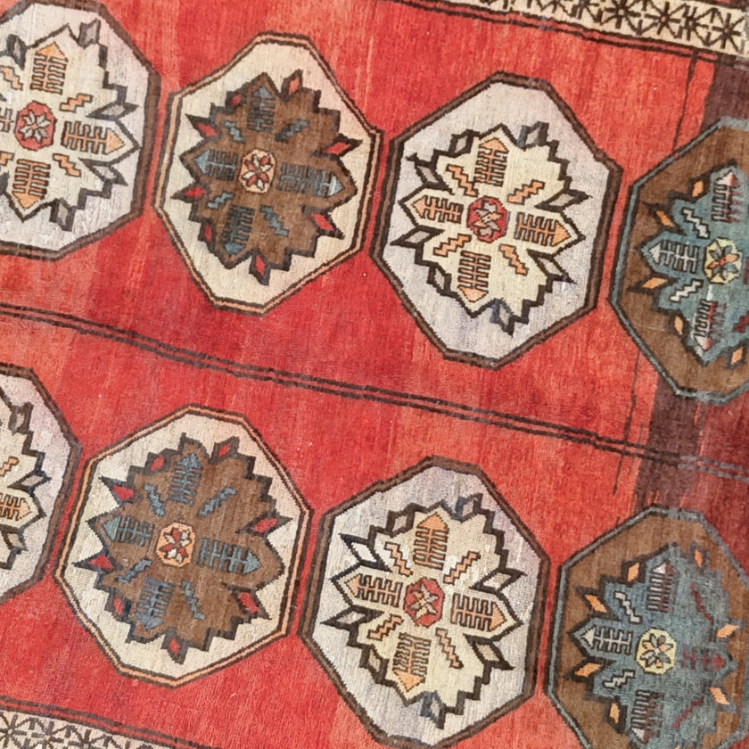 Z639 Handwoven Vintage Rug 6'6 x 10’3