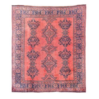 Z649 Handwoven Vintage Rug 8'3 x 9’6