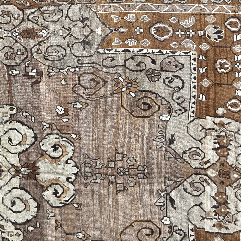 Z654 Handwoven Vintage Rug 7 x 10’9