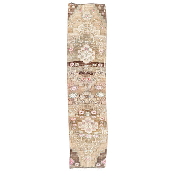 Z660 Handwoven Vintage Rug 2'10x12’3