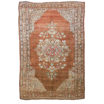 Z667 Handwoven Vintage Rug 7'4 x 10’9