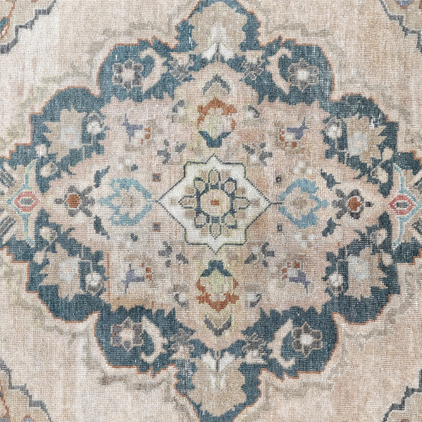 Z675 Handwoven Vintage Rug 3 x 9’4