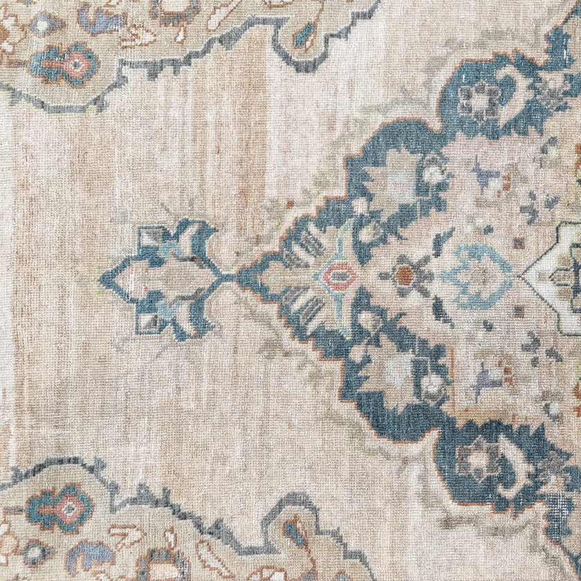 Z675 Handwoven Vintage Rug 3 x 9’4