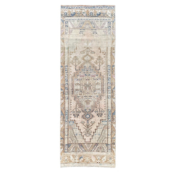 Z680 Handwoven Vintage Rug 2'11x8’6