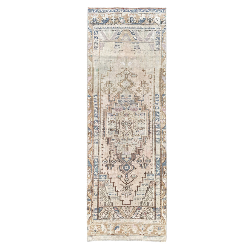 Z680 Handwoven Vintage Rug 2'11x8’6