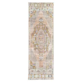 Z682 Handwoven Vintage Rug 3'3x10