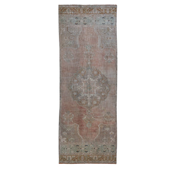 Z698 Handwoven Vintage Rug 3 x 8’3
