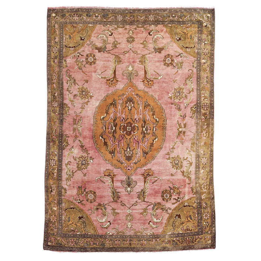 Z705 Handwoven Vintage Rug 6’8 x 9’8