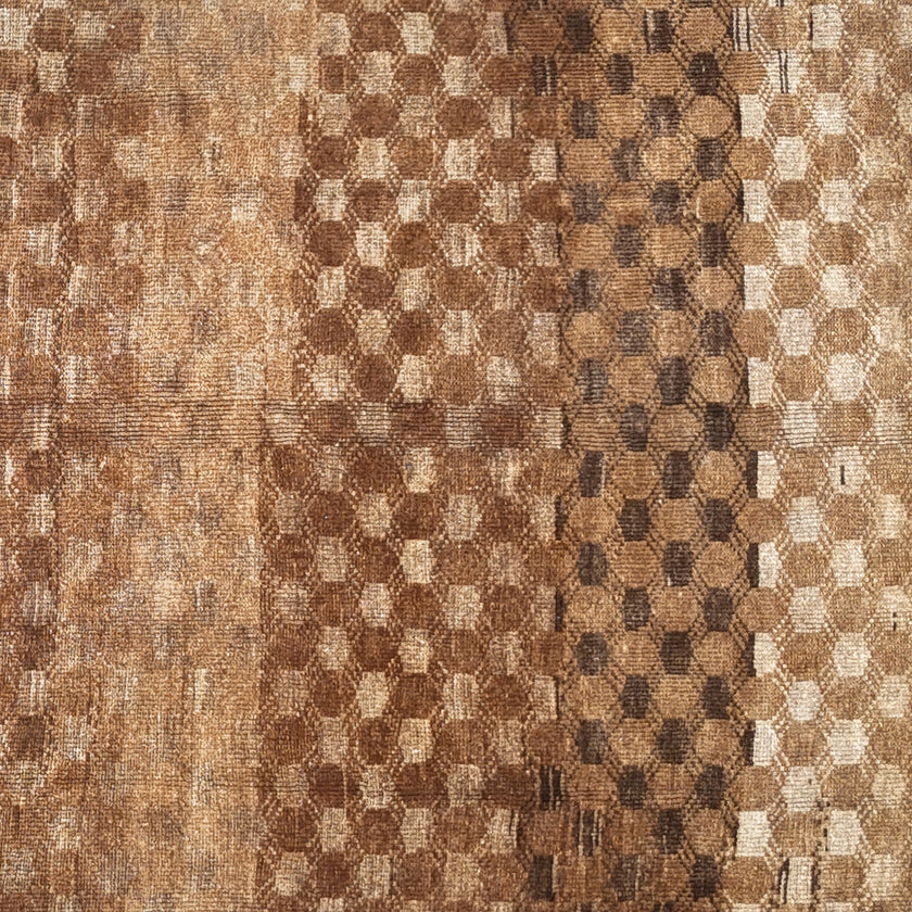 Z710 Handwoven Vintage Rug 5 x 9’8