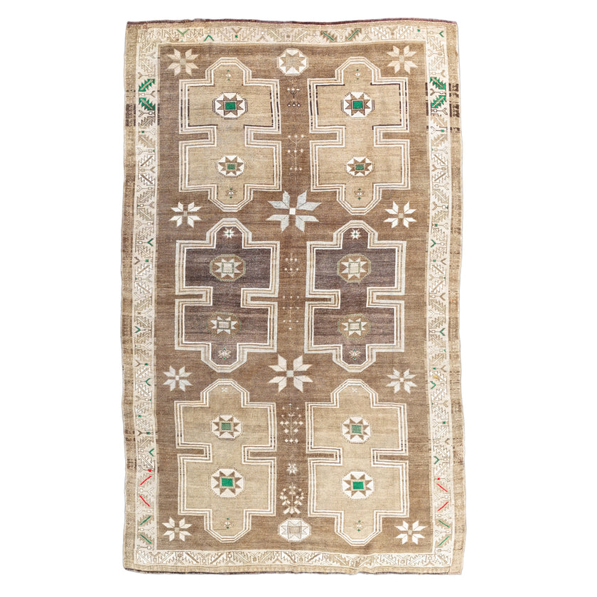 Z711 Handwoven Vintage Rug 7’1 X 11’4