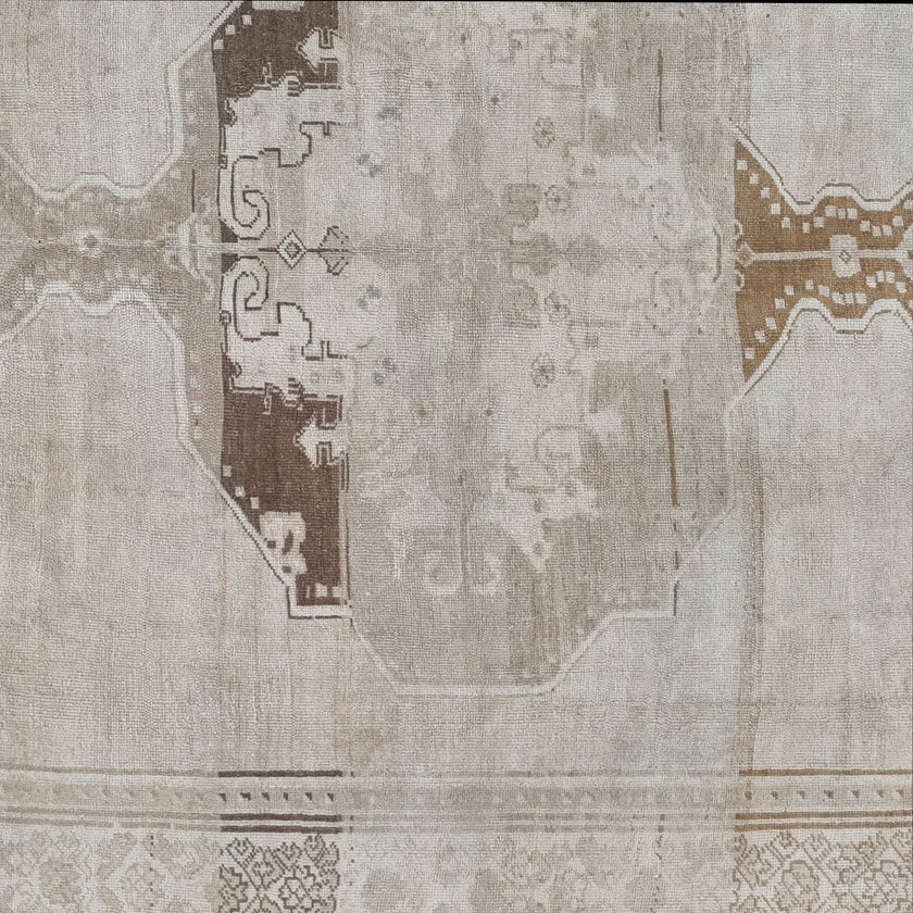 Z715 Handwoven Vintage Rug 7 X 11