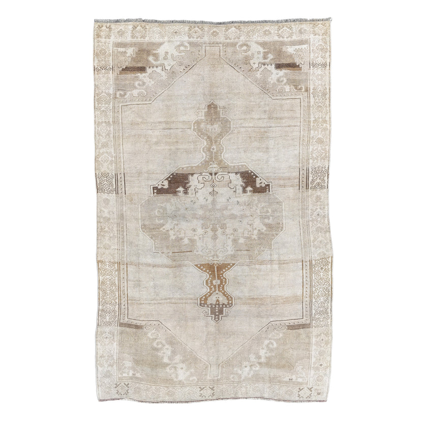 Z715 Handwoven Vintage Rug 7 X 11